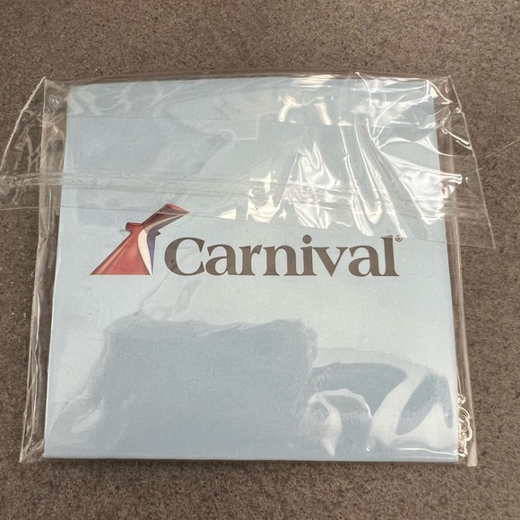 Beautiful Ocean Blue CZ on Silver Tone Necklace - Picture 6 of 7